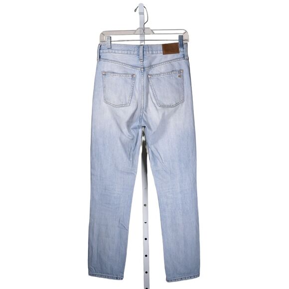 Madewell Women's Perfect Summer Jeans Blue Light Wash High Waisted Denim Size 25 - Picture 2 of 10
